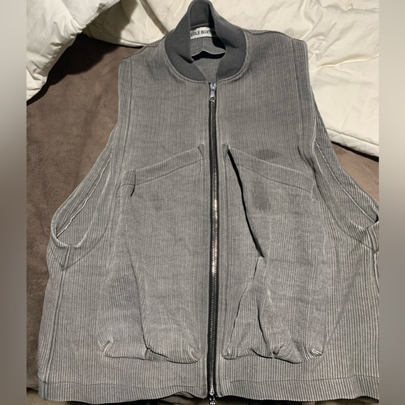 Cole Buxton | Jackets & Coats | Cole Buxton Grey Quilted Nylon